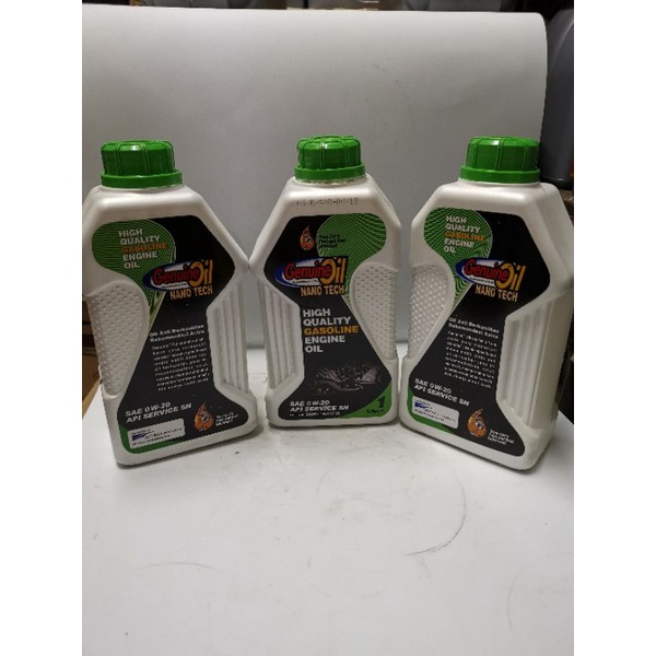 genuine 0w20 1liter oli daihatsu original asli 100%