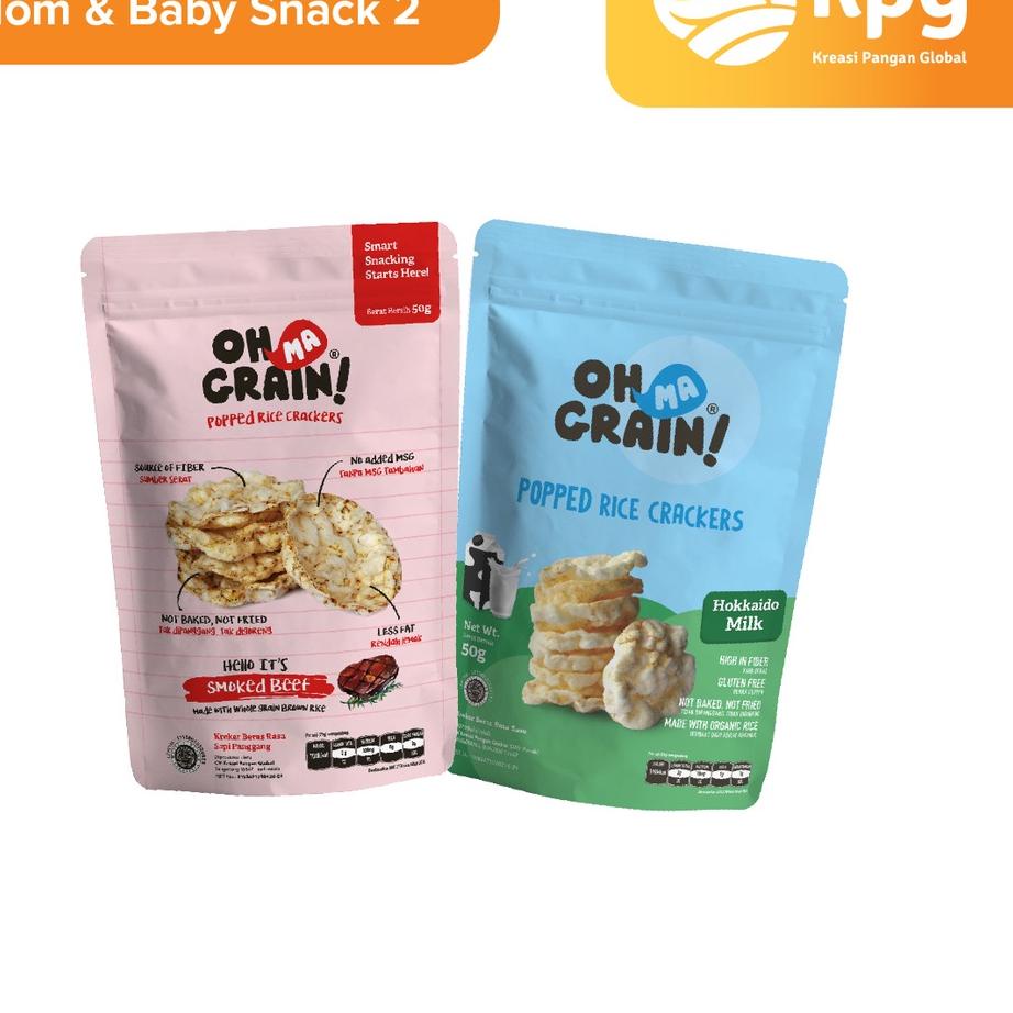 

Terbaik Oh Ma Grain! Mom and Baby Snack Bundling isi 2 