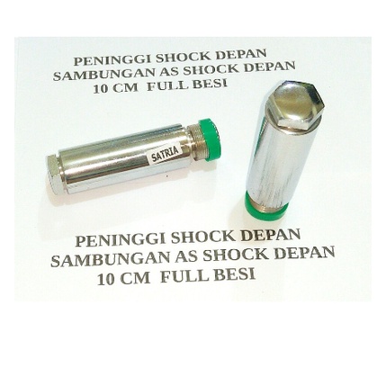 besi SAMBUNGAN SHOCK DEPAN VIXION RXK TIGER FU /PENINGGI SHOCK DEPAN 10CM