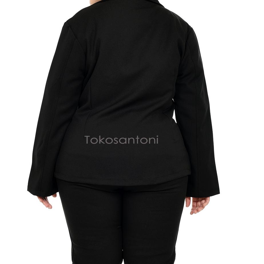 Blazer Jumbo Wanita Kantor Formal Big Size Murah Kekinian Blazer Wanita Jumbo Jas Kerja Kantor Wanit