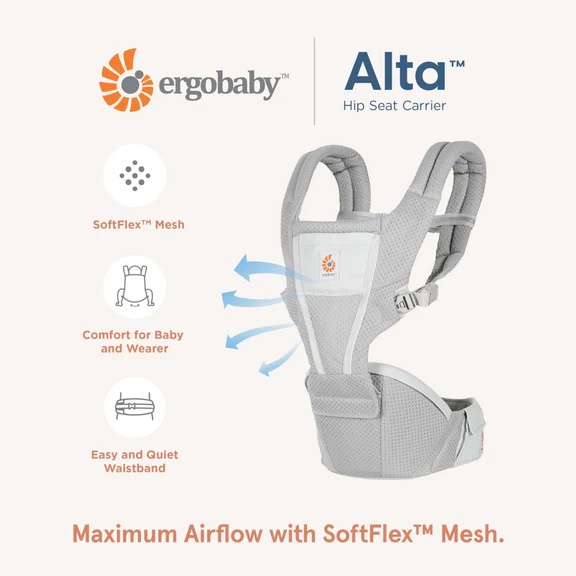 Ergobaby Alta Hip Seat Baby Carrier