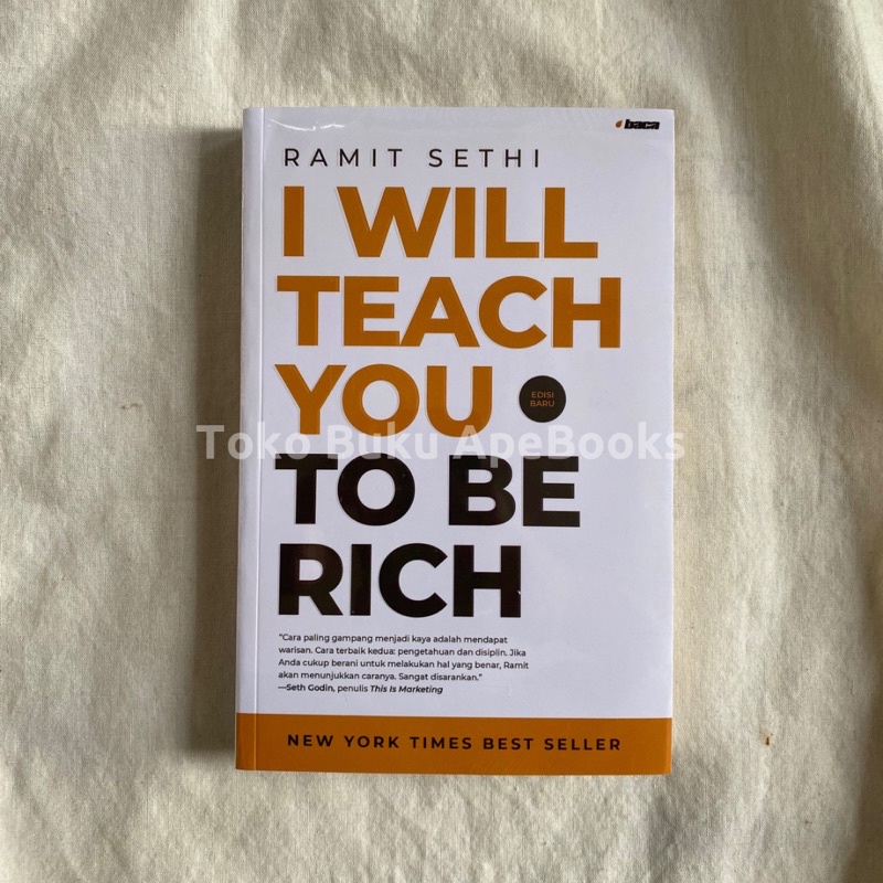 Buku I Will Teach You to Be Rich, Bahasa Indonesia - Ramit Sethi (ORI/Asli)