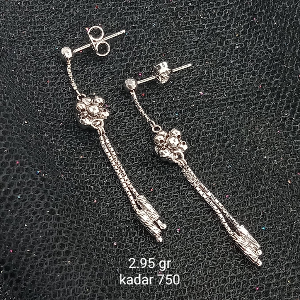 Anting emas 17K - 2.95 gr kadar 750 - 3816