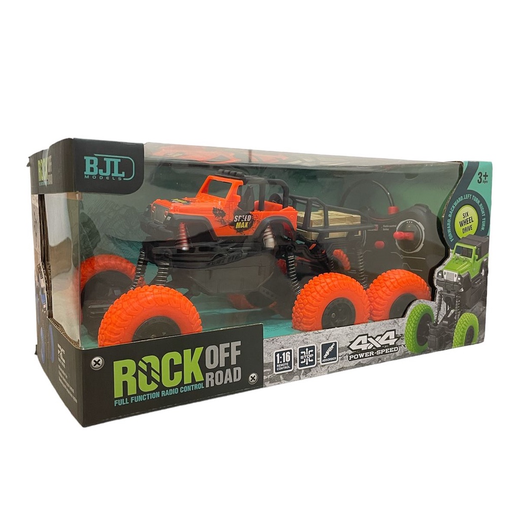 Mainan Anak ROCK OFF ROAD Scala 1:16 Mobil Remote Control Mainan RC