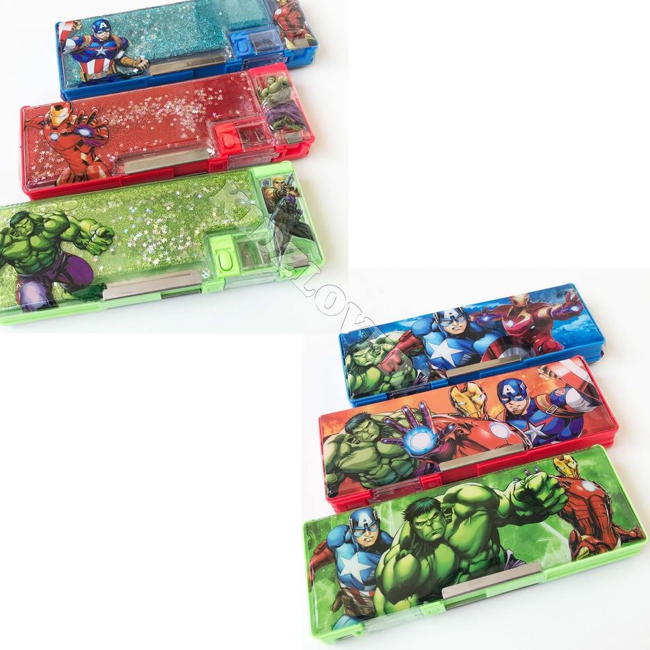 

SALE✅Kotak pensil Glitter Air / tempat pensil karakter / kotak pensil anak / pencil case / smiggle / tempat pulpen / tempat pensil / kotak alat tulis|RA8