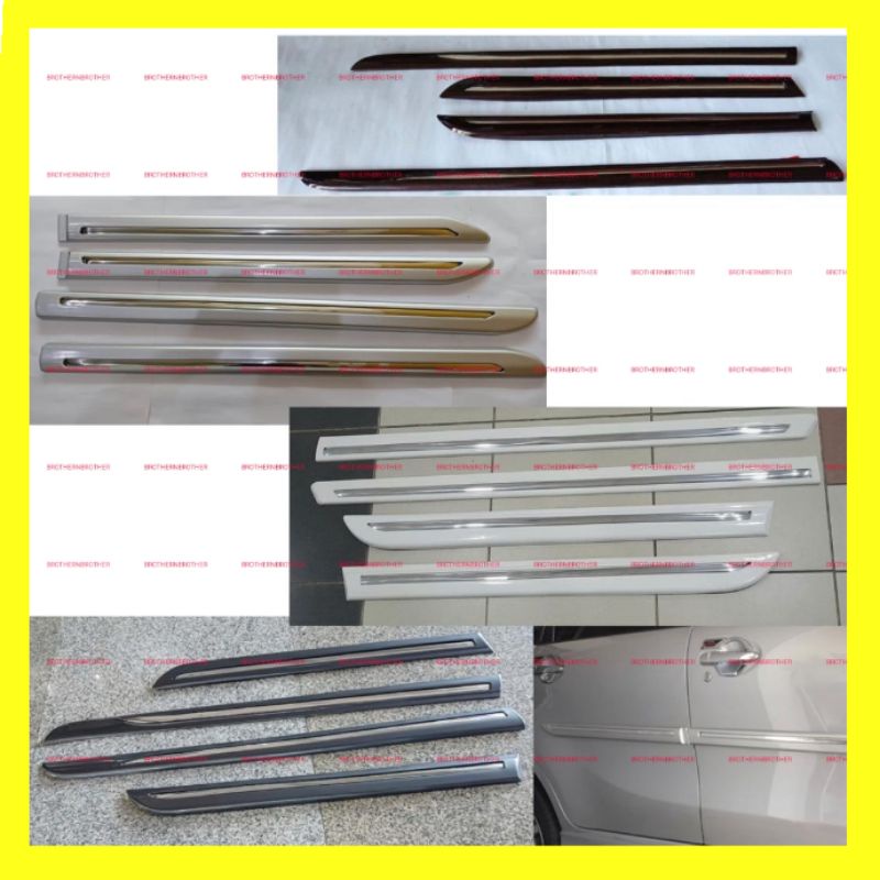 List Body Samping All New Avanza 2012 2014 2015 2017 2018 Warna