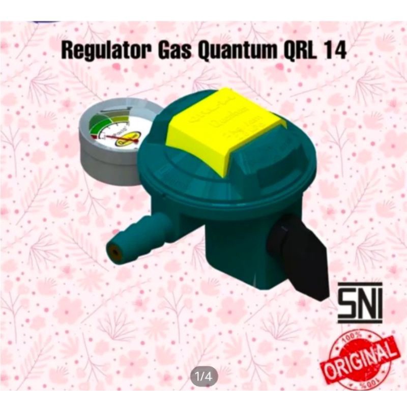 QUANTUM Regulator Gas LPG QRL-03 / QRL-04Plus / QRL-14 / Regulator