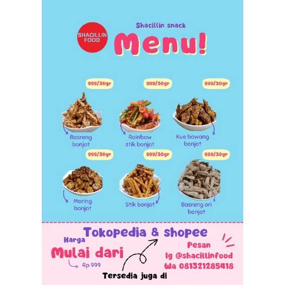 

BASRENG BONJOT PEDAS VIRAL 25'gr