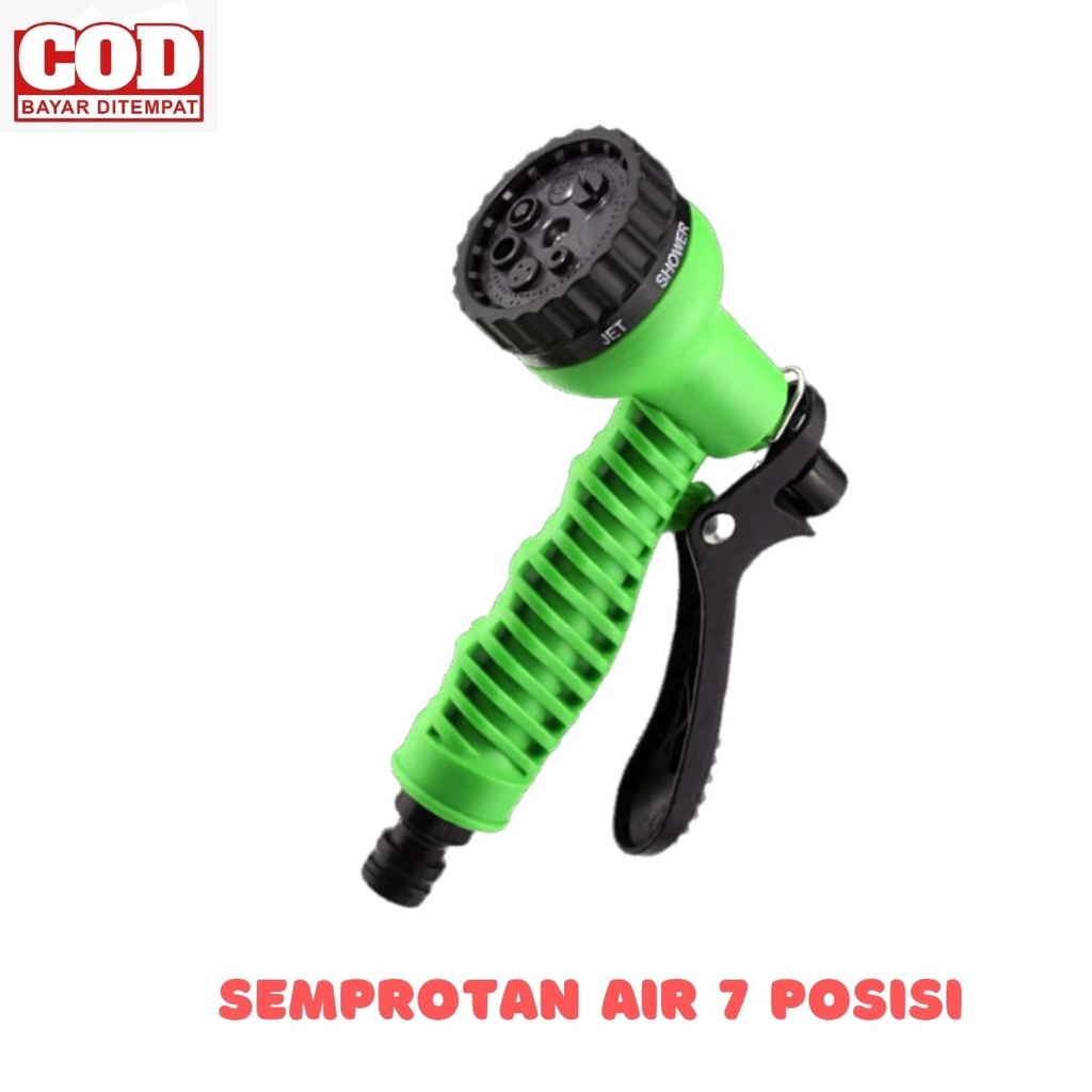 Tifaka - Semprotan Air Hoze Nozzle 7 Posisi Semprot Taman Tanaman Mobil