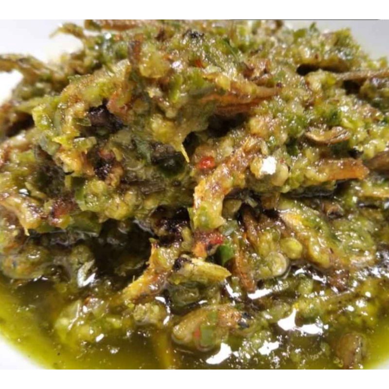 

Sambal Ijo Teri Padang