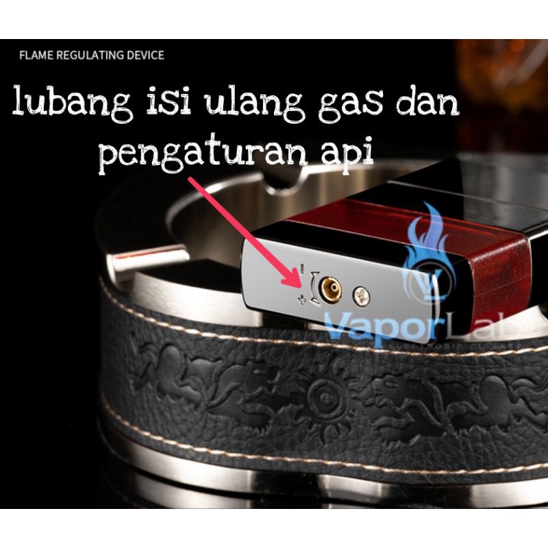 mancis korek api gas ada denting vintage transparant lighter klasik