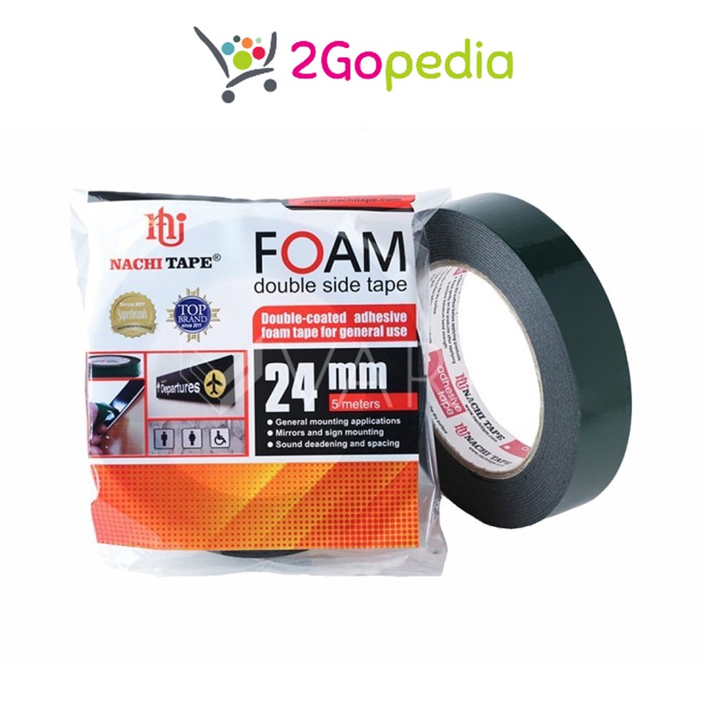 

Isolasi Double Foam 1 Inch / 24 mm Nachi Grosir Murah Atk