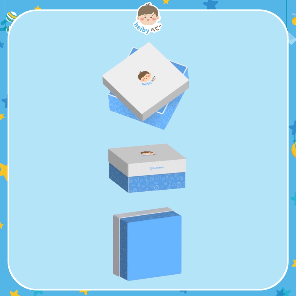 [Box Only] Heiby Baby Premium Gift Box (Pink)