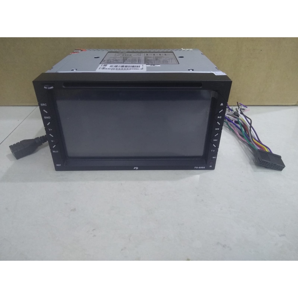 Head unit  2 din 7 inch deckless