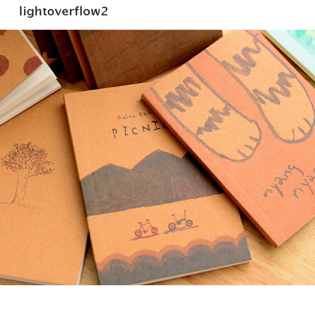 (lightoverflow2) Buku Catatan / Jurnal / Diary Handmade