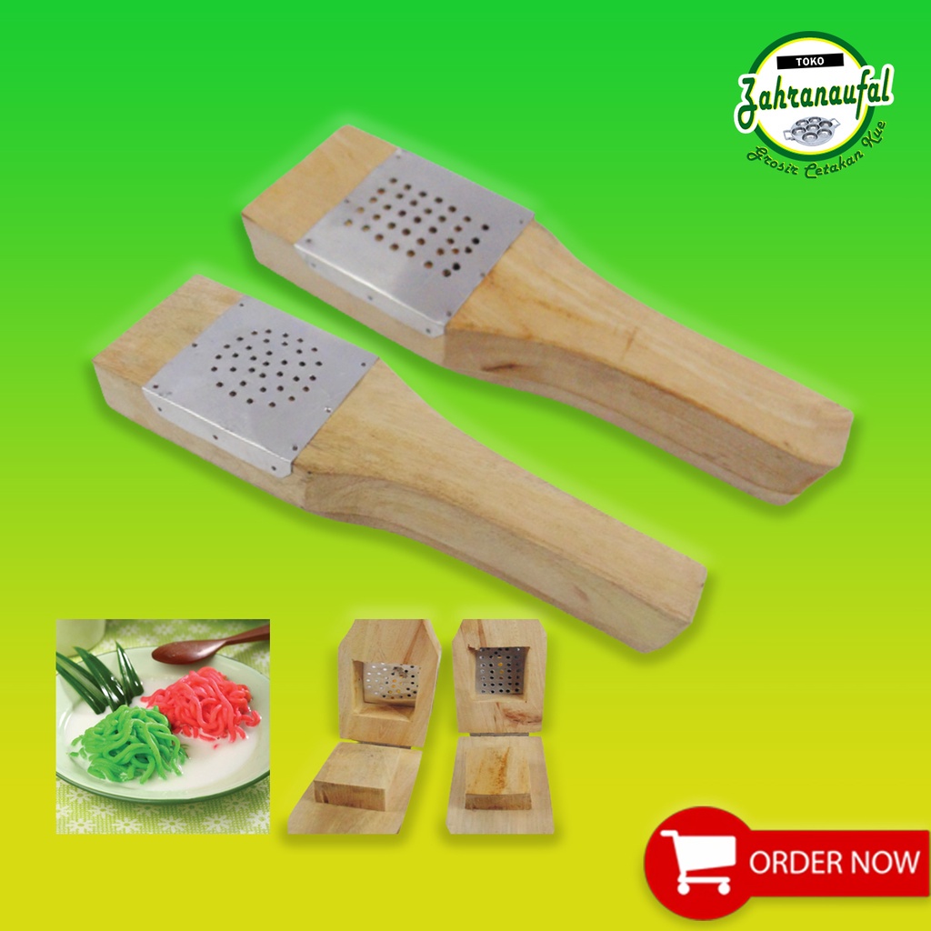 CETAKAN PETULO / GETUK / PUTU MAYANG /  BAHAN KAYU