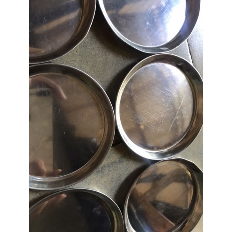 Tatakan Gelas Stainless / Lepek Gelas