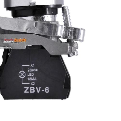 Illuminated Push Button TAB LAY4-BW3361 Hijau