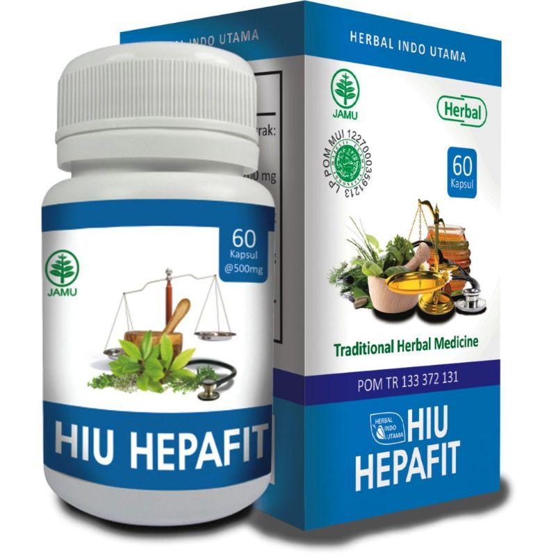 HIU Hepafit isi 60 kapsul Obat Liver Hepatitis