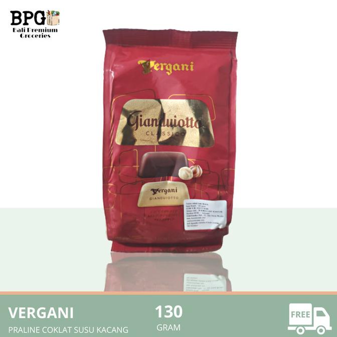 

~@~@~@~@] VERGANI Gianduiotto Classico 130 Gr (Cokelat Susu Kacang)