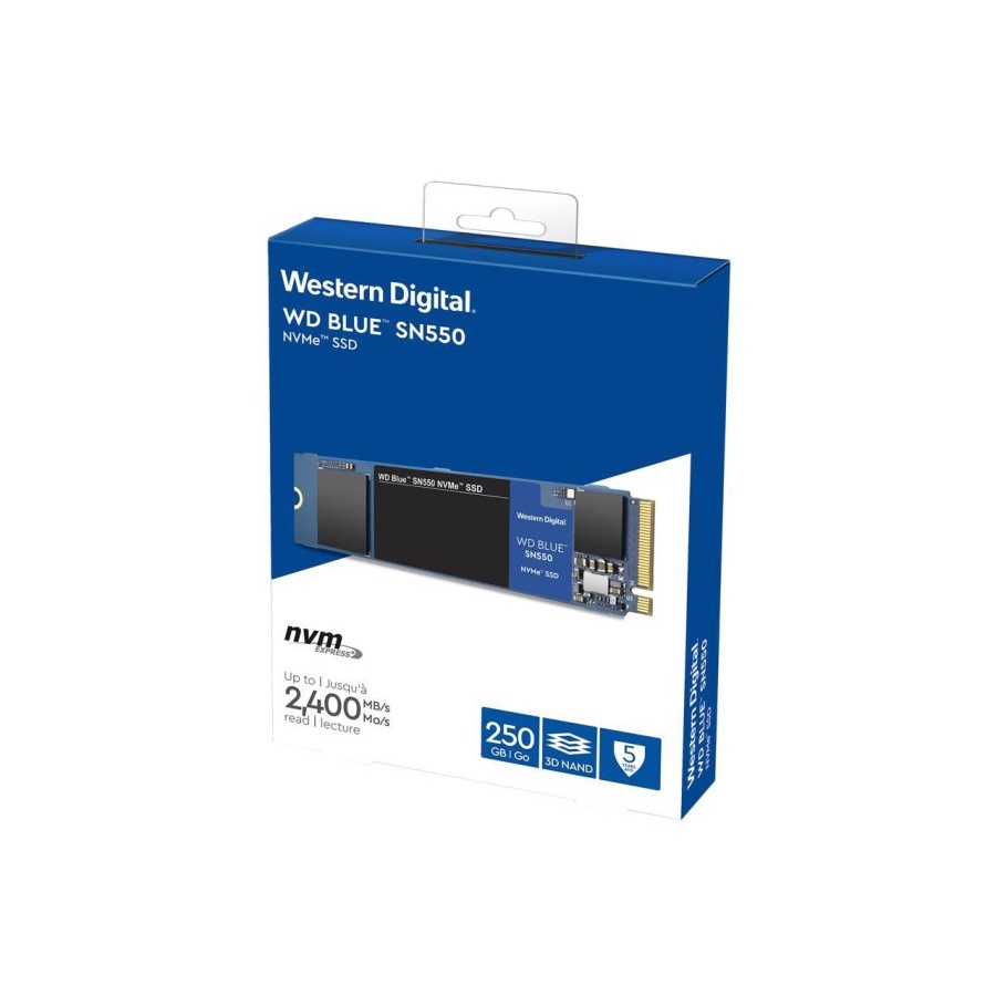 Western Digital WD Blue SN550 NVMe M.2 2280 250GB SSD - WDS250G2B0C