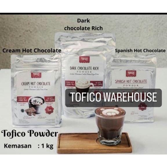 

Tofico Dark Chocolate Rich Premium Powder (Belgian Dark Chocolate) - 1kg