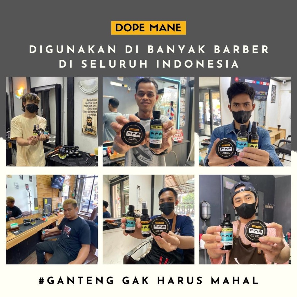 HAIR POWDER DOPE MANE 20g + GRATIS SISIR SAKU