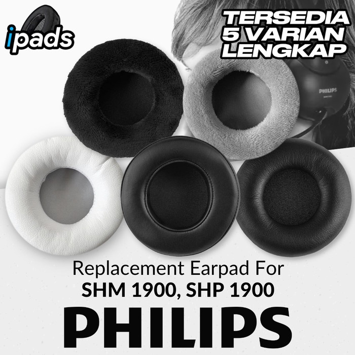 Earcup Earpad Philips SHP1900 SHM1900 SHP SHM 1900 Busa Bantalan Foam
