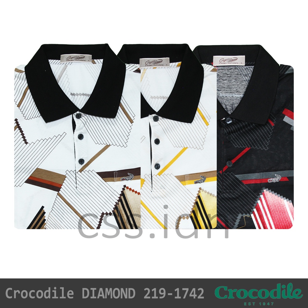Kaos Kerah Pria Crocodile Diamond 219-1742