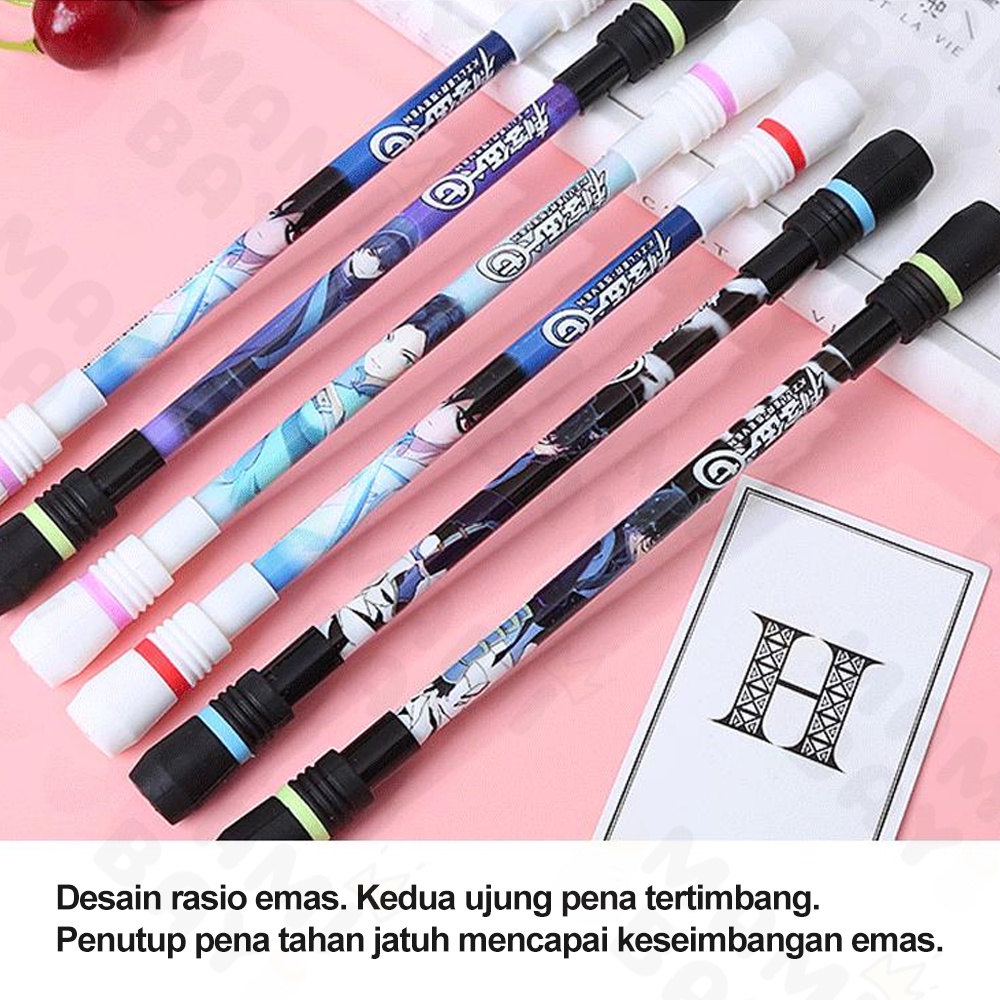 Mamibayi Pen spinning plastik/Pulpen Putar anti slip/Balance Pen/Pen ajaib