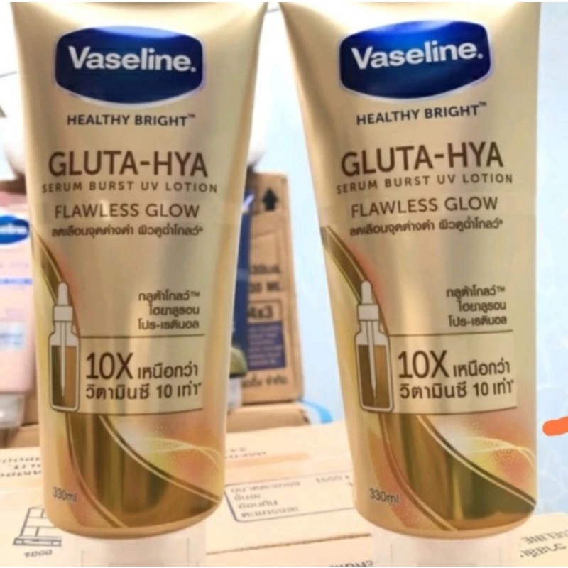 VASELINE GLUTA HYA BODY LOTION ORI THAILAND 300 ML