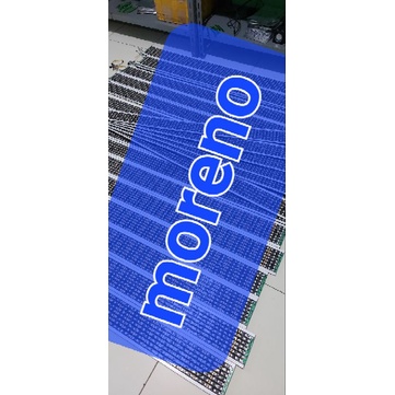 strobo running text 5 baris versi 5