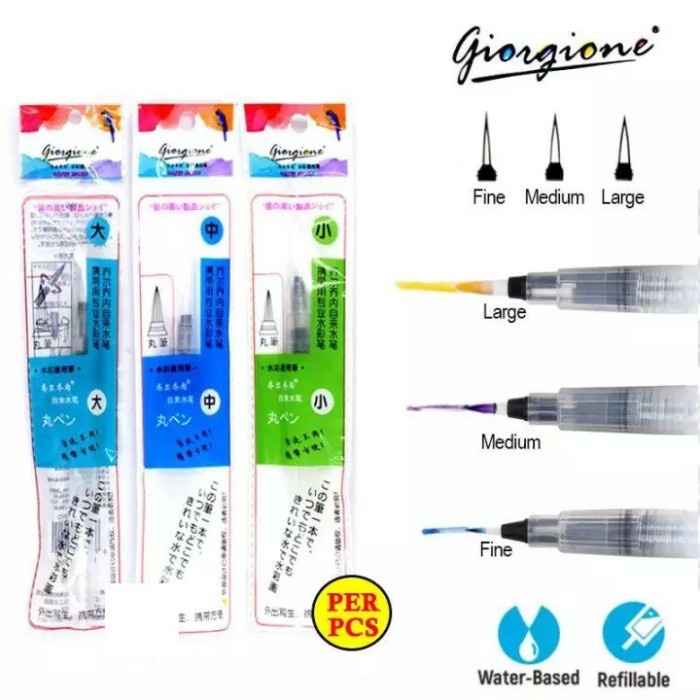 

Hemat Kuas Lukis - Giorgione Water Brush (Satuan) Promo