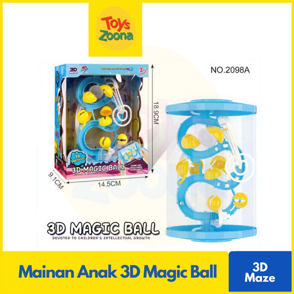 ToysZoona Mainan Edukasi Anak 3D Magic Ball / Educative Toys Magic Ball