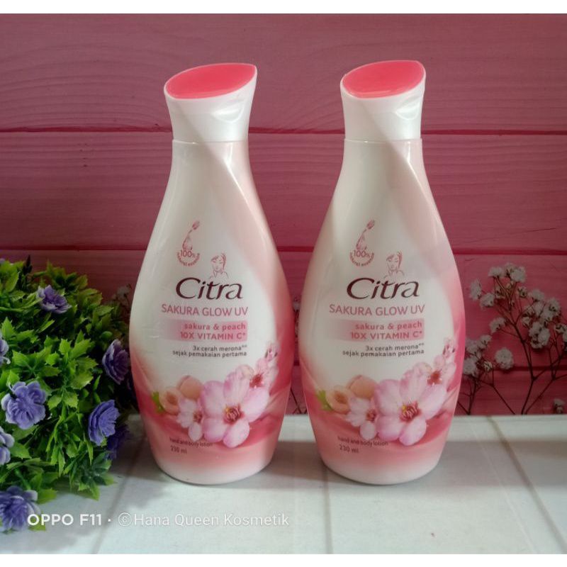 CITRA  SAKURA GLOW UV- 120ML.10X VIT C