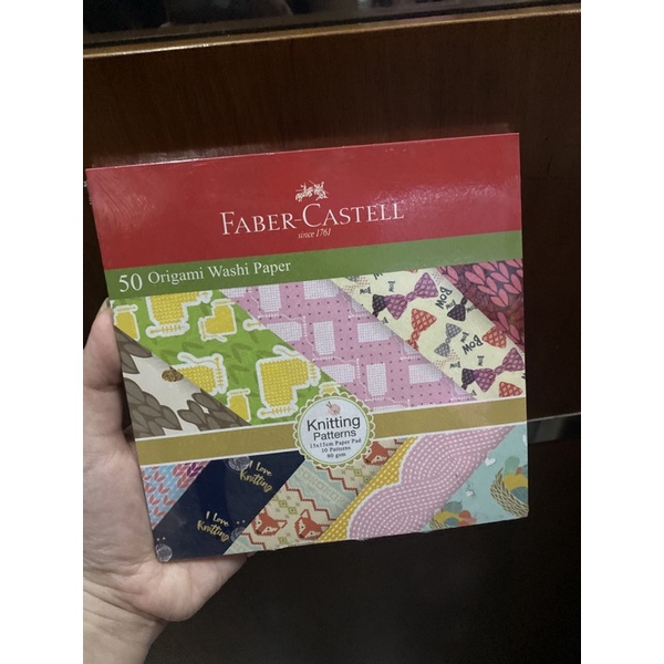 

Faber Castell 50 Origami Washi Paper Knitting Patterns / Kertas Lipat