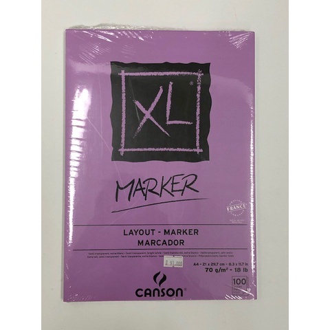 

Hot Sale Canson Xl Marker Pad A4 70Gr 100 Lb Berkualitas
