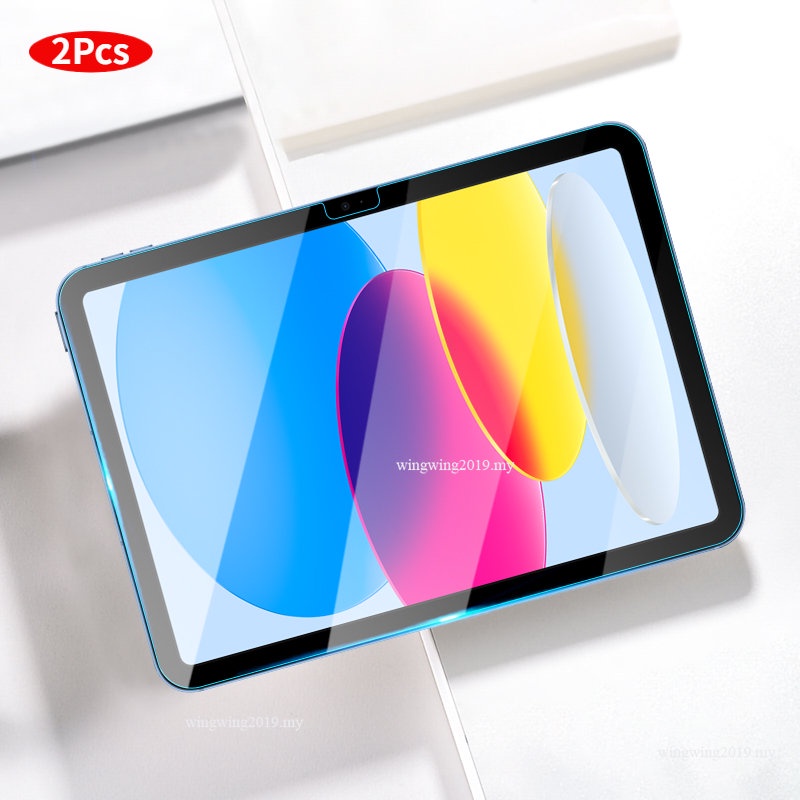 2pcs Pelindung Layar Tempered Glass Shockproof Untuk iPad 10th Generation 2022 iPad 10.9 Inch 2022