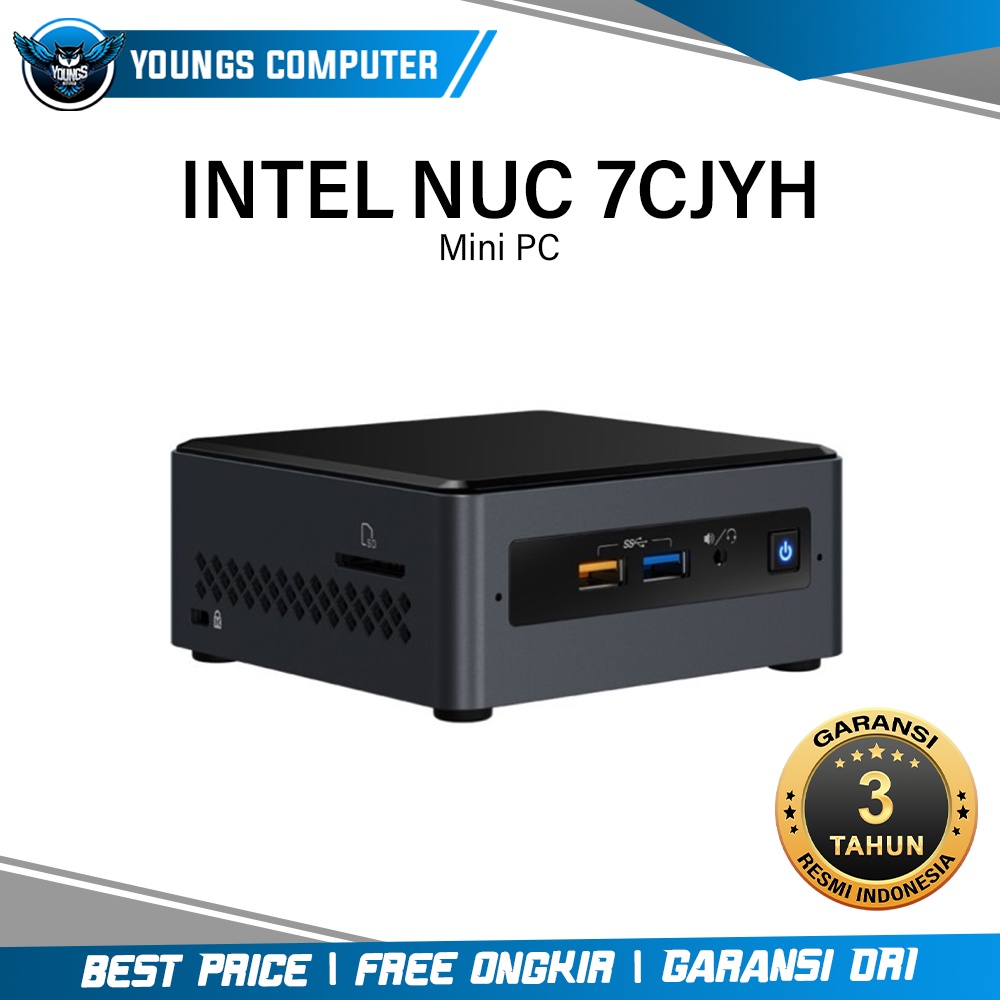 INTEL NUC 7CJYH Mini PC (Intel Celeron J4005)