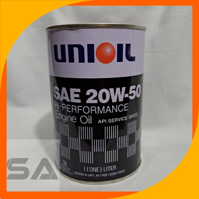 OLI MOTOR UNIOIL SAE 20W-50 1 LITER