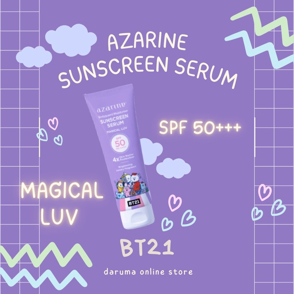 Azarine Sun Screen Serum BT21 100ml