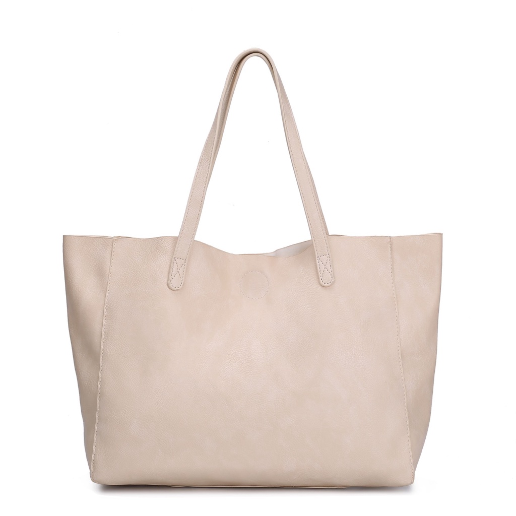 TAS BAHU TOTEBAG WANITA H_Mm TOTEBAG POLOS  #005