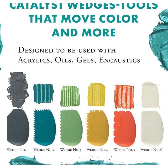 

[COD] Spatula Lukis Princeton Catalyst Wedge Tool FREE ONGKIR Kode 432