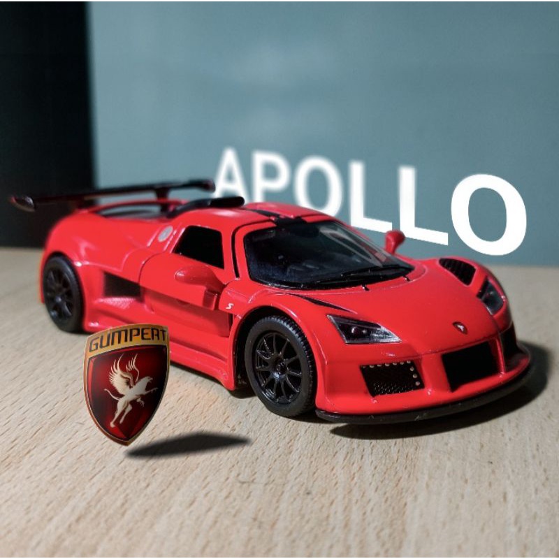 Diecast Kinsmart Gumpert Apollo Sport Bekas Preloved 1:36