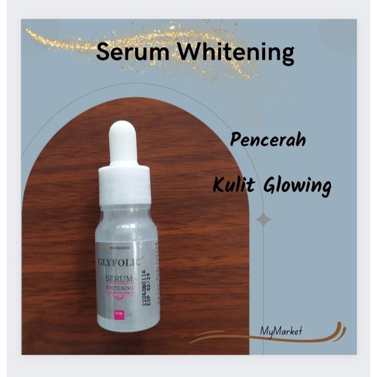 GLYFOLIC SERUM WHITENING PENCERAH WAJAH aman untuk kulit sensitif