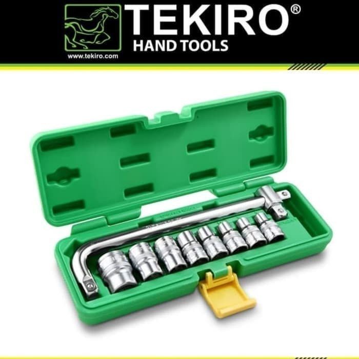 SOCKET WRENCH SET 10 PCS 1/2&quot; DR - kunci sok set - kunci shock set - sock set
