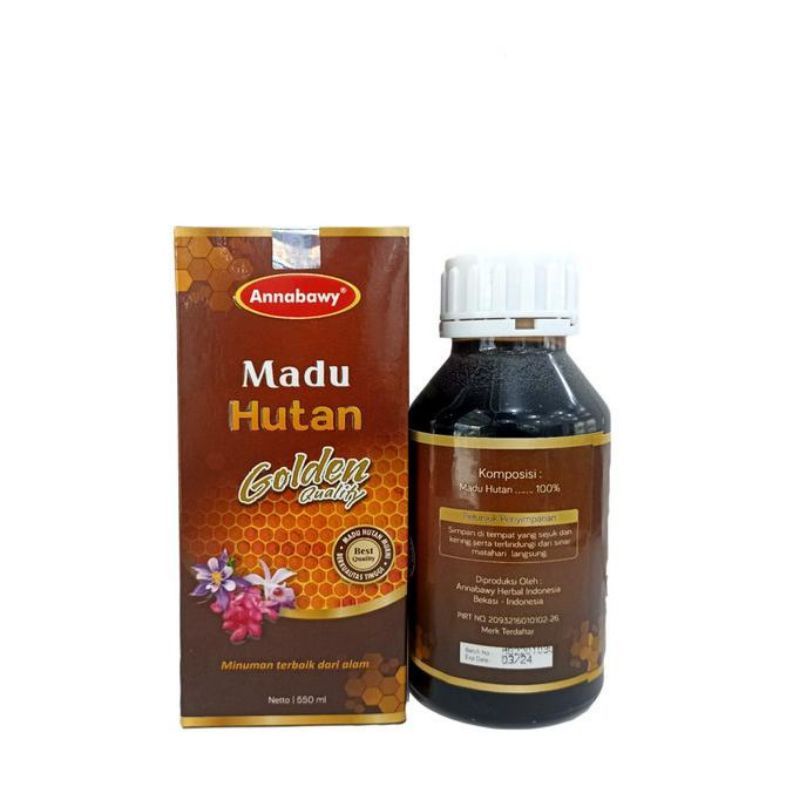 Madu Hutan Golden Annabawy 550 ml madu murni