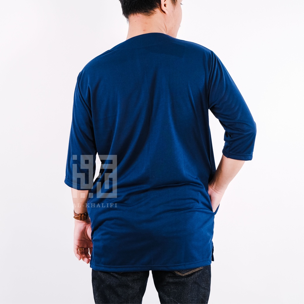 Kaos Koko Kurta Lengan 3/4 produk By Al-Khalifi Muslimwear