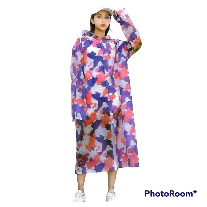 Jas Hujan Terusan Eva Raincoat Home Travel Fashion Yellow Lemon MJ-862 Best Quality - Mantel Mantol Keren Kikinian