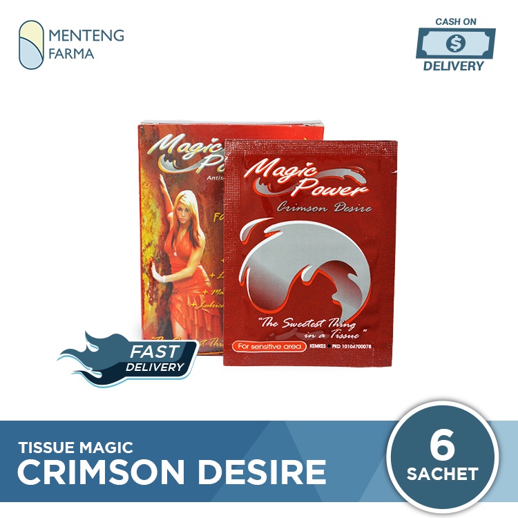 Tissue Magic Crimson Desire